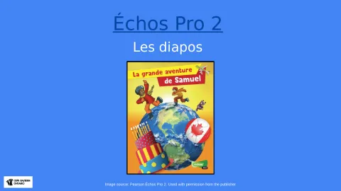 Planifier un après-midi amusant et créer une invitation (Échos Pro 2) [Collection Welcoming a New Student to the Class - AO Scenario - (A1) G4-CF]