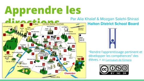 Apprendre les directions