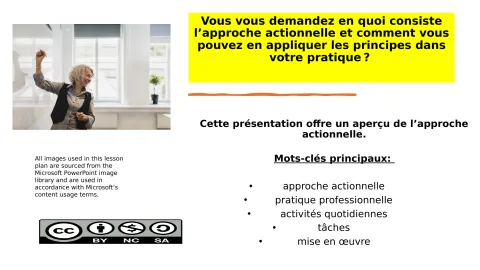 Aperçu de l’approche actionnelle en FLS (CECR)