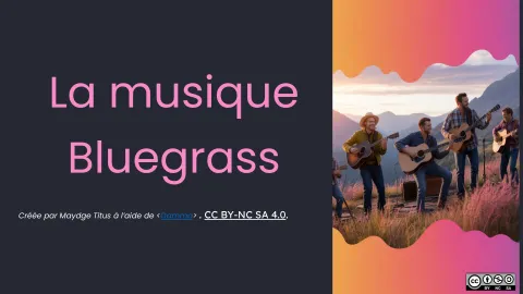 La musique : le bluegrass