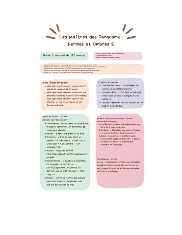 Les Maîtres des Tangrams 2