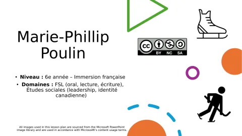 Marie-Philip Poulin : leadership et identité canadienne (6e immersion)