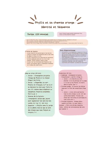 Phyllis et sa chemise orange