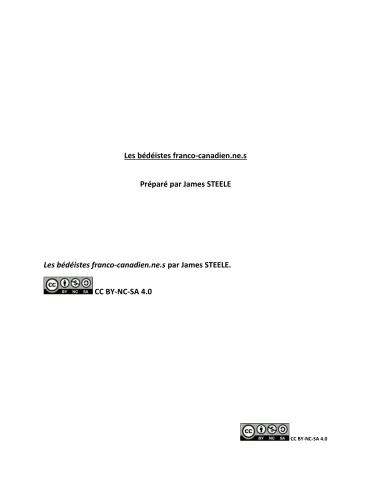 Tâche de lecture et d'écriture - Un.e bédéiste franco-canadien.ne